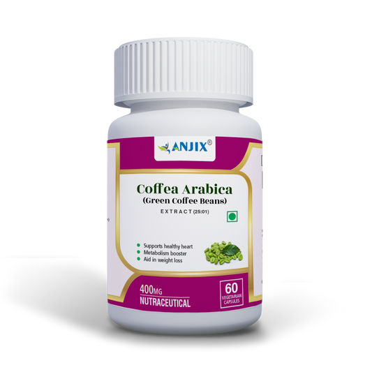 Anjix Green Coffee Extract | 50% Chlorogenic Acid – Herbal Dietary Supplement